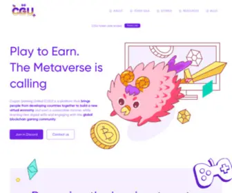 Cgu.io(Play to Earn Crypto Games) Screenshot