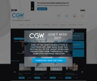 CGW.com(Visual Effects) Screenshot