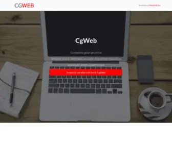 Cgweb.biz(Contabilita Generale On Line) Screenshot