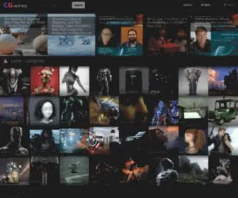 Cgwires.com(Our concept) Screenshot