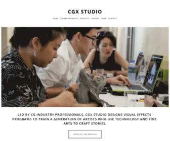 CGXstudio.com(CGX STUDIO) Screenshot