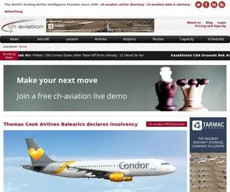 CH-Aviation.com(Most extensive and up to date airline knowledge base) Screenshot