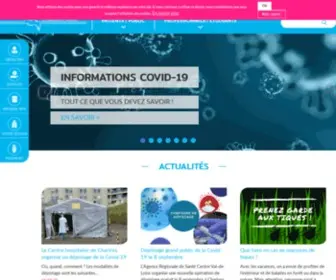CH-Chartres.fr(Les Hôpitaux de Chartres) Screenshot