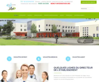 CH-Laigle.fr(Centre hospitalier de l'Aigle) Screenshot