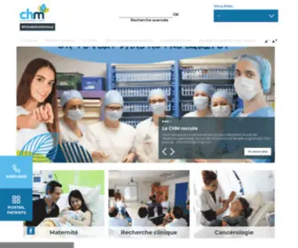 CH-Lemans.fr(Hopital du MansAccueil) Screenshot