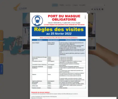 CH-Montargis.fr(CH Montargis) Screenshot