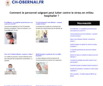 CH-Obernai.fr(Site du Centre Hospitalier d'Obernai) Screenshot