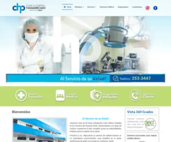 CH-Panamericano.com(Clínica Hospital Panamericano) Screenshot