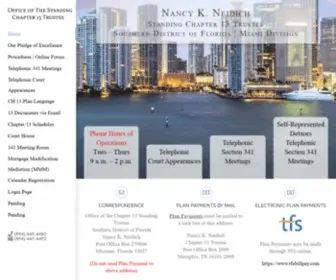 CH13Miami.com(Office of the Standing Chapter 13 Trustee) Screenshot