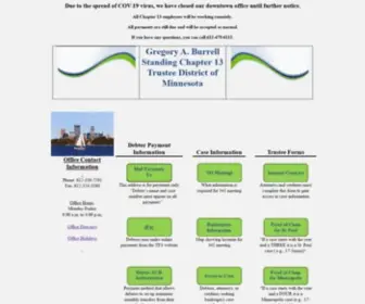 CH13MN.com(Chapter 13 Trustee) Screenshot