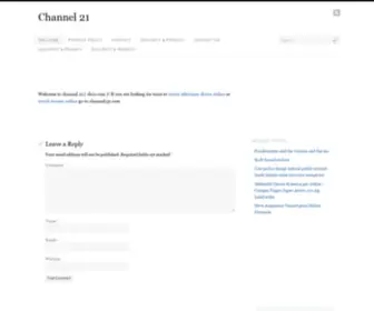 CH21.com(Channel 21) Screenshot