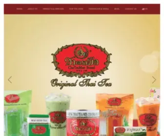 Cha-Thai.com(ชาตรามือ) Screenshot