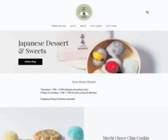 Chaanteahouse.com(Japanese Tea House) Screenshot