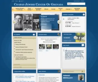 Chabadgrenada.com(Chabad Jewish Center Of Grenada) Screenshot