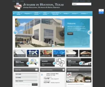 Chabadhouston.com(Houston Jewish) Screenshot