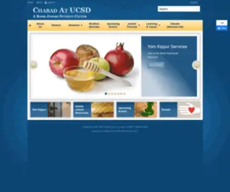 Chabadofucsd.com(Chabadofucsd) Screenshot