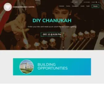 Chabadrc.org(Chabad Romano Centre) Screenshot