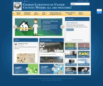 Chabadulstercounty.org(Chabad Lubavitch of Ulster County) Screenshot