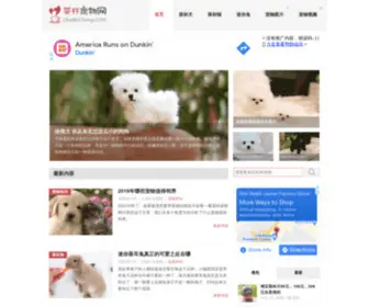 Chabeichong.com(茶杯宠物网) Screenshot