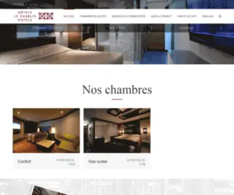 Chabliscadillac.com(Hotel Chablis) Screenshot