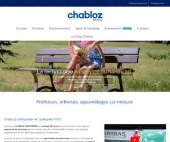 Chabloz-Ortho.com(Chabloz orthopédie) Screenshot