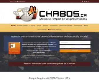 Chabos.ca(Accueil) Screenshot