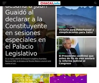 Chacas.info(Home) Screenshot