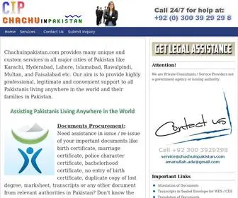 Chachuinpakistan.com(Chachu in Pakistan) Screenshot