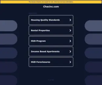 Chacinc.com(Chacinc) Screenshot