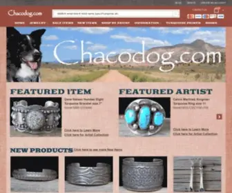 Chacodog.com(CHACODOG American Indian Jewelry) Screenshot