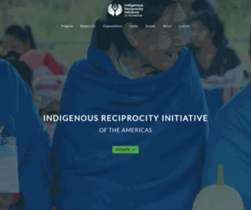 Chacruna-Iri.org(Indigenous Reciprocity Initiative) Screenshot