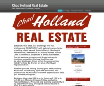 Chadhollandrealestate.com(Chad Holland Real Estate) Screenshot