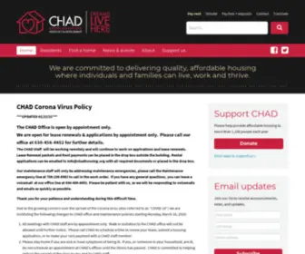 Chadhousing.org(Community Housing Advocacy and Development) Screenshot