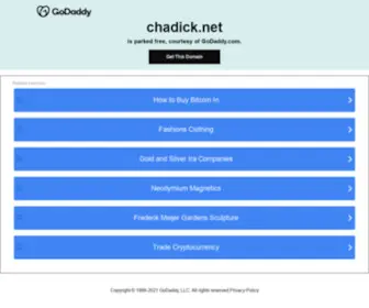 Chadick.net(Welcome Home) Screenshot