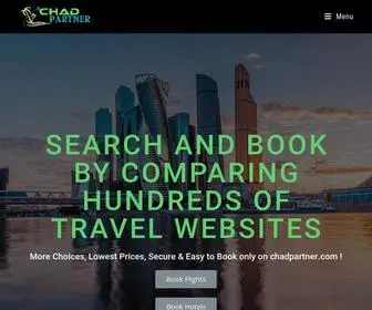 Chadpartner.com(Best Travel Agency) Screenshot