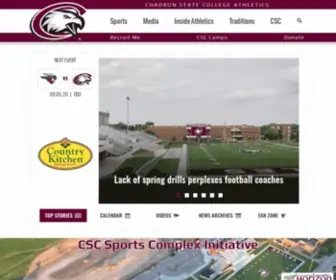 Chadroneagles.com(Chadron State College Athletics) Screenshot