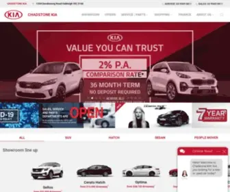 Chadstonekia.com.au(Buying a new car) Screenshot