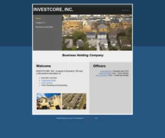 Chadwachter.com(Investcore) Screenshot