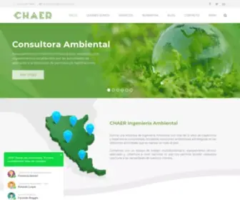 Chaer.com.ar(Chaer Ingenieria Ambiental) Screenshot