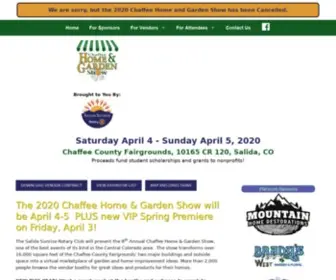 Chaffeehomeandgarden.com(Chaffee Home and Garden Show) Screenshot