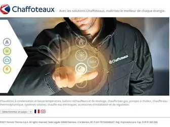 Chaffoteaux.com(Ariston Thermo) Screenshot