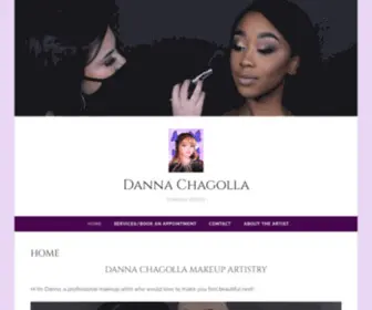 Chagolladannamua.com(Makeup artistry) Screenshot