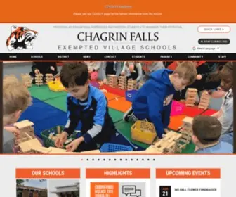 Chagrinschools.org(Chagrin Falls Exempted Village Schools) Screenshot