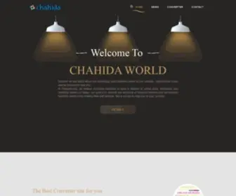 Chahida.com(C H A H I D A) Screenshot