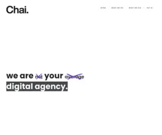 Chai.agency(Chai) Screenshot