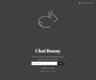 Chaibunny.com(Chai Bunny) Screenshot