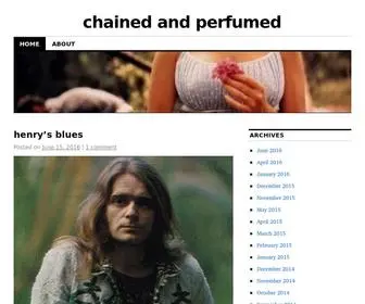 Chainedandperfumed.com(Chained and perfumed) Screenshot