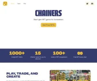 Chainers.io(Free NFT game) Screenshot