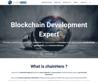 Chainhero.io(chainHero) Screenshot