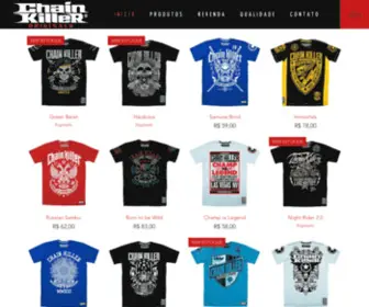Chainkiller.com.br(Loja) Screenshot